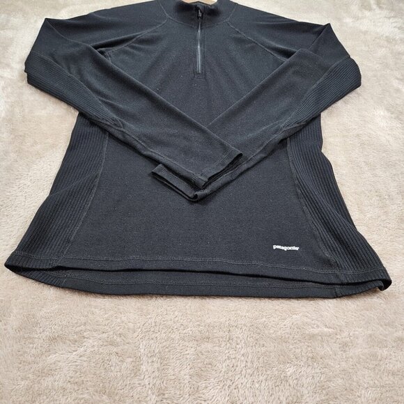 Patagonia Quarter Zip Pullover Performance Base Layer Women's Size M Lightweight - Picture 4 of 10